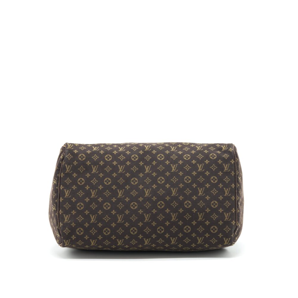 AAA Replica Louis Vuitton LV SPEEDY 30 MIN LIN MONOGRAM MINI BROWN GHW