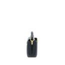 AAA Replica Louis Vuitton LV CAPUCINES MINI TAURILLON LIMITED EDITION BLACK GHW (NEW VERSION)