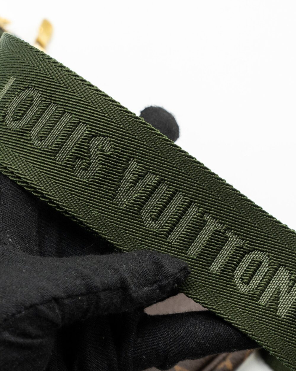 AAA Replica Louis Vuitton LV MULTI POCHETTE ACCESSORIES MONOGRAM CANVAS KHAKI GHW