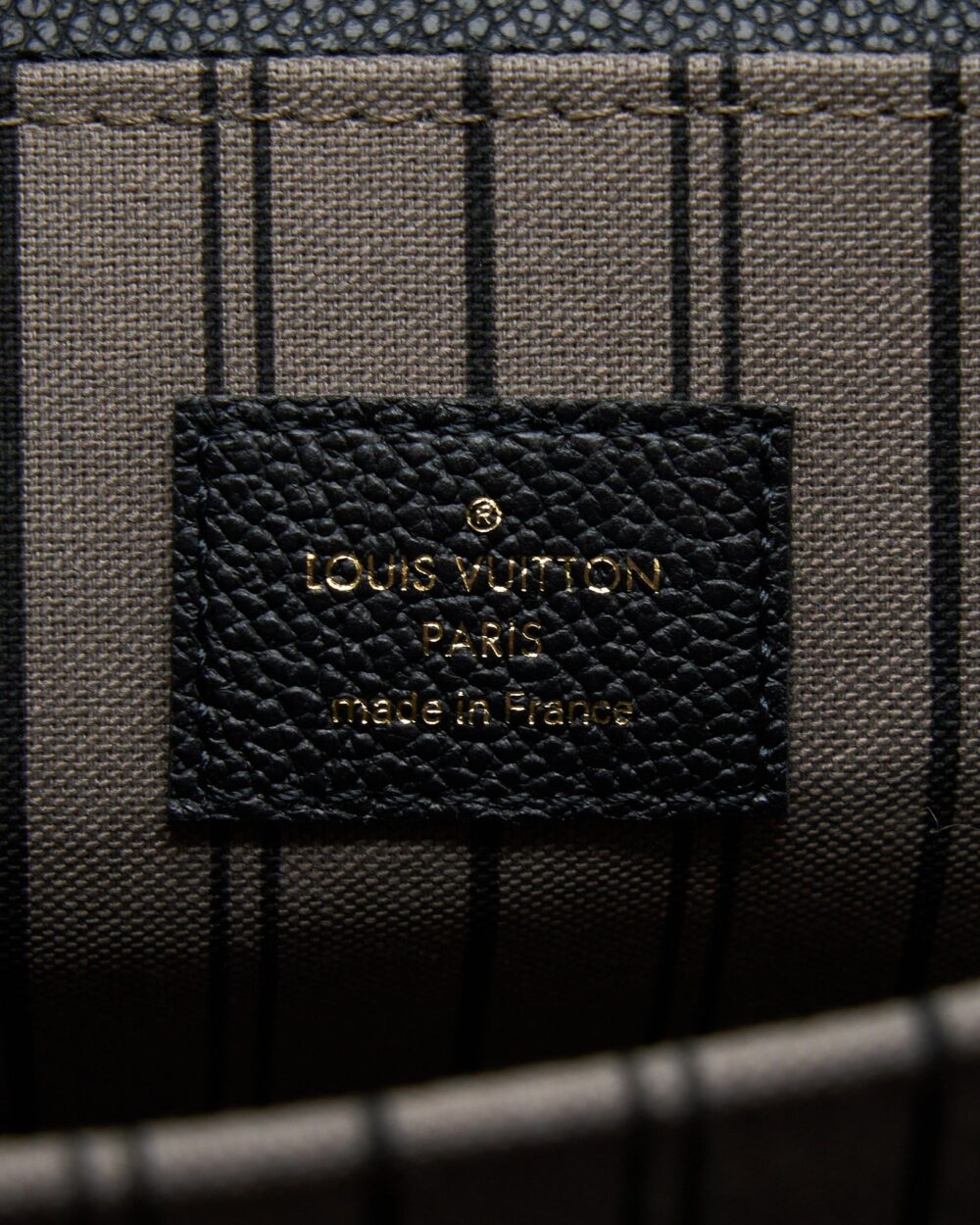 AAA Replica Louis Vuitton LV POCHETTE MÉTIS MONOGRAM EMPREINTE BLACK GHW