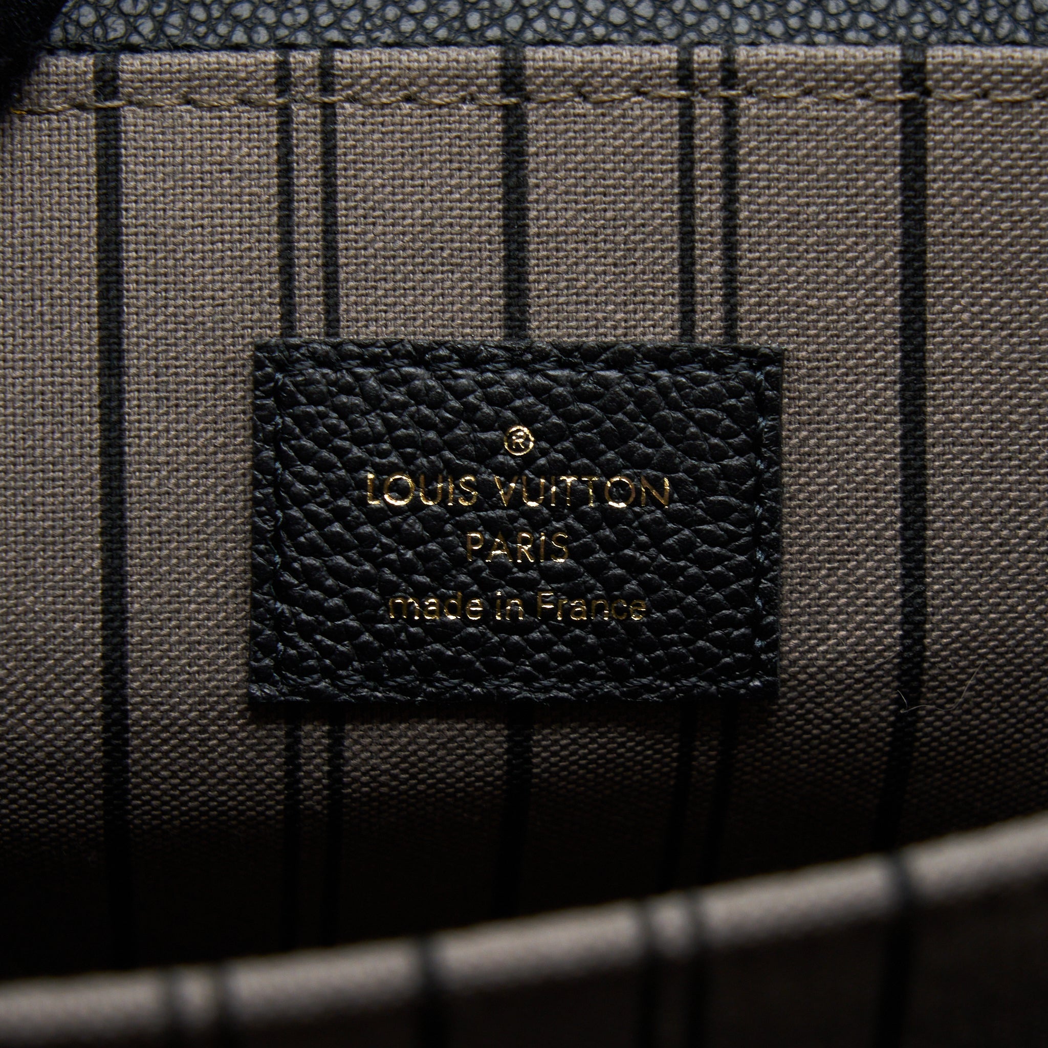 AAA Replica Louis Vuitton LV POCHETTE MÉTIS MONOGRAM EMPREINTE BLACK GHW