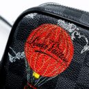 AAA Replica Louis Vuitton LV GRAPHITE MAP DANUBE PM CROSSBODY BAG DAMIER CANVAS / MULTICOLOR SHW