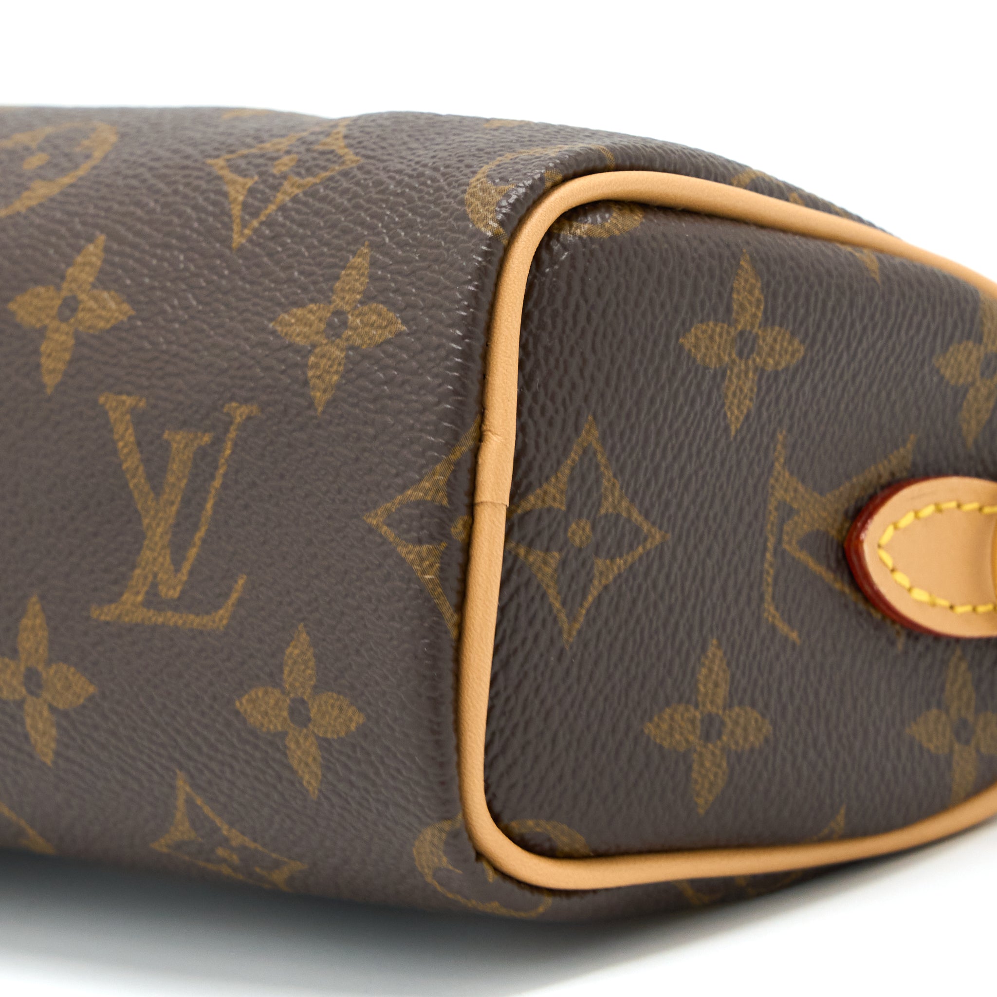 AAA Replica Louis Vuitton LV NEW VERSION NANO SPEEDY MONOGRAM CANVAS GHW
