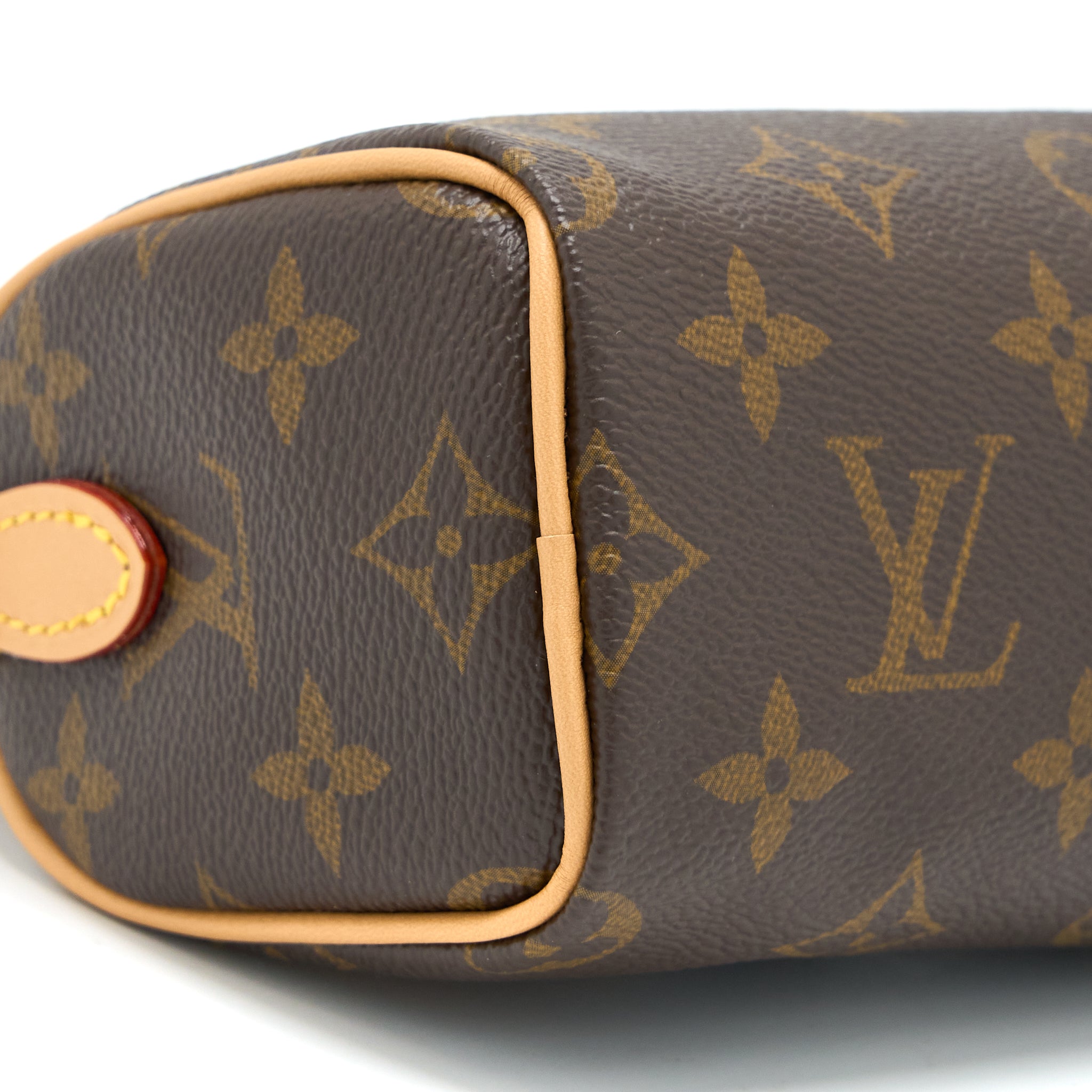 AAA Replica Louis Vuitton LV NEW VERSION NANO SPEEDY MONOGRAM CANVAS GHW