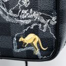 AAA Replica Louis Vuitton LV GRAPHITE MAP DANUBE PM CROSSBODY BAG DAMIER CANVAS / MULTICOLOR SHW