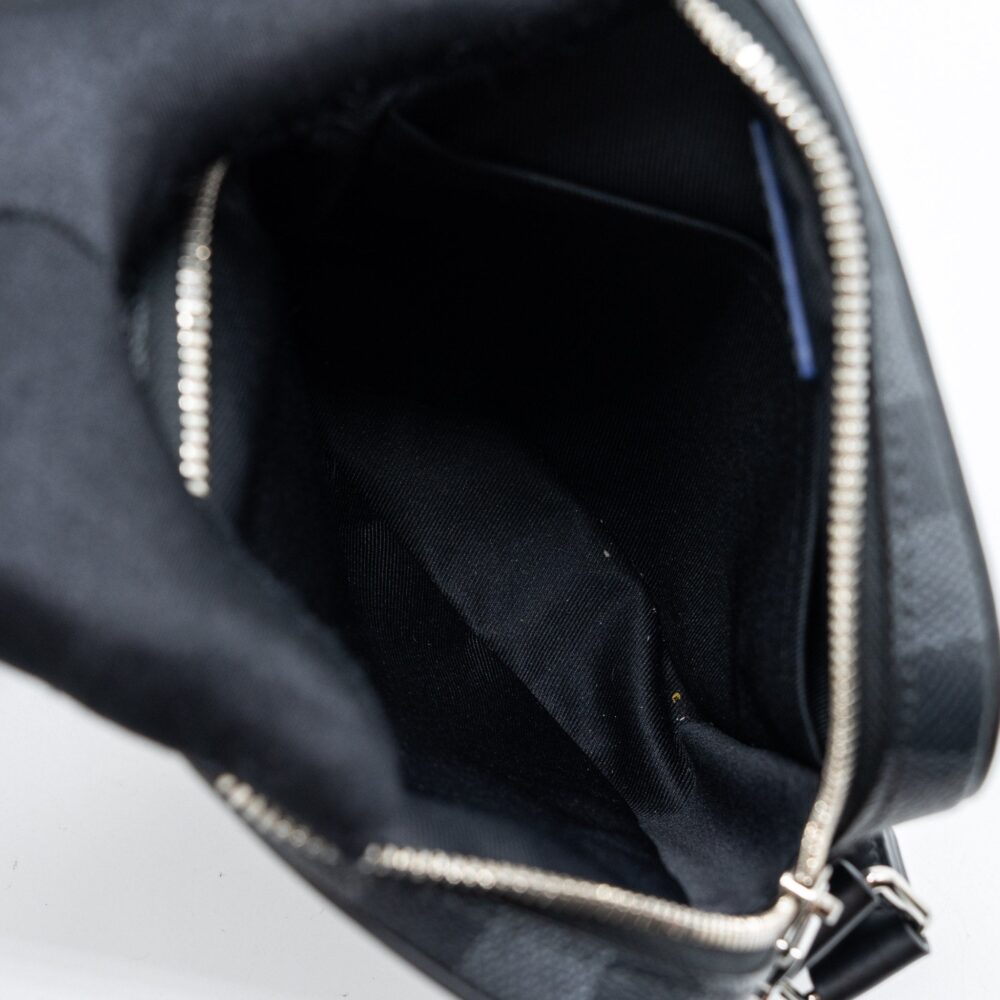 AAA Replica Louis Vuitton LV GRAPHITE MAP DANUBE PM CROSSBODY BAG DAMIER CANVAS / MULTICOLOR SHW
