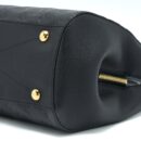 AAA Replica Louis Vuitton LV MONTAIGNE MM MONOGRAM EMPREINTE BLACK GHW