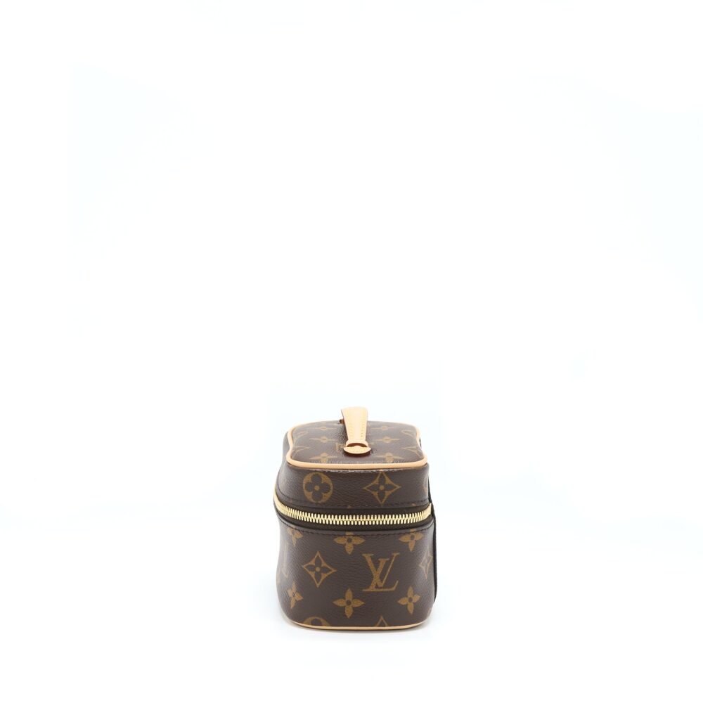 AAA Replica Louis Vuitton LV NICE NANO TOILETRY POUCH MONOGRAM CANVAS GHW