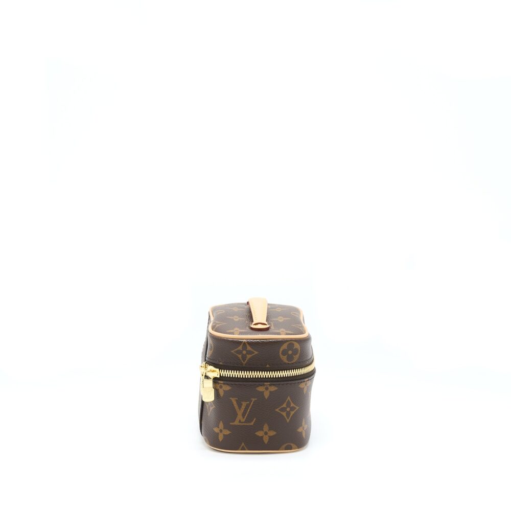 AAA Replica Louis Vuitton LV NICE NANO TOILETRY POUCH MONOGRAM CANVAS GHW