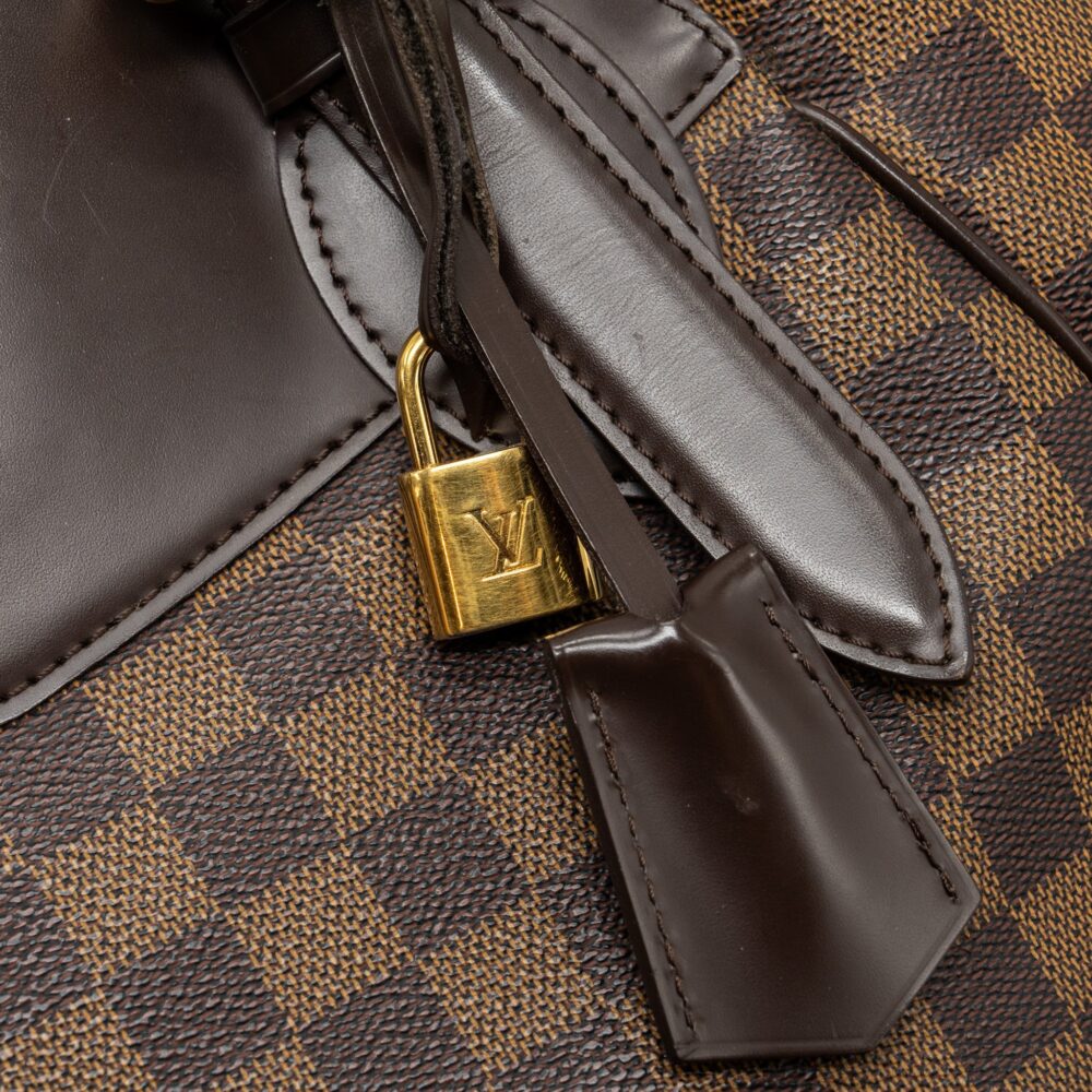 AAA Replica Louis Vuitton LV TOTE BAG DAMIER EBENE GHW