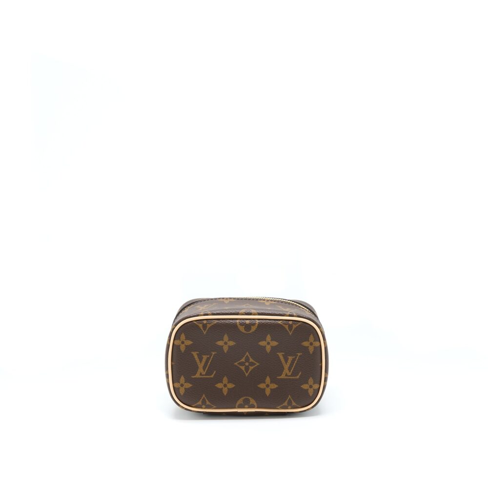 AAA Replica Louis Vuitton LV NICE NANO TOILETRY POUCH MONOGRAM CANVAS GHW