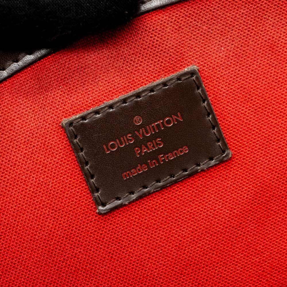 AAA Replica Louis Vuitton LV TOTE BAG DAMIER EBENE GHW