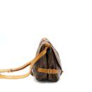AAA Replica Louis Vuitton LV VINTAGE SAUMUR CLOTH CROSSBODY BAG MONOGRAM CANVAS GHW