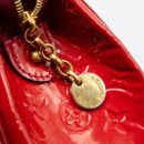 AAA Replica Louis Vuitton LV VERNIS BREA MM BAG MONOGRAM PATENT ROSE INDIAN GHW