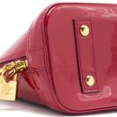 AAA Replica Louis Vuitton LV ALMA BB VERNIS ROSE INDIAN GHW