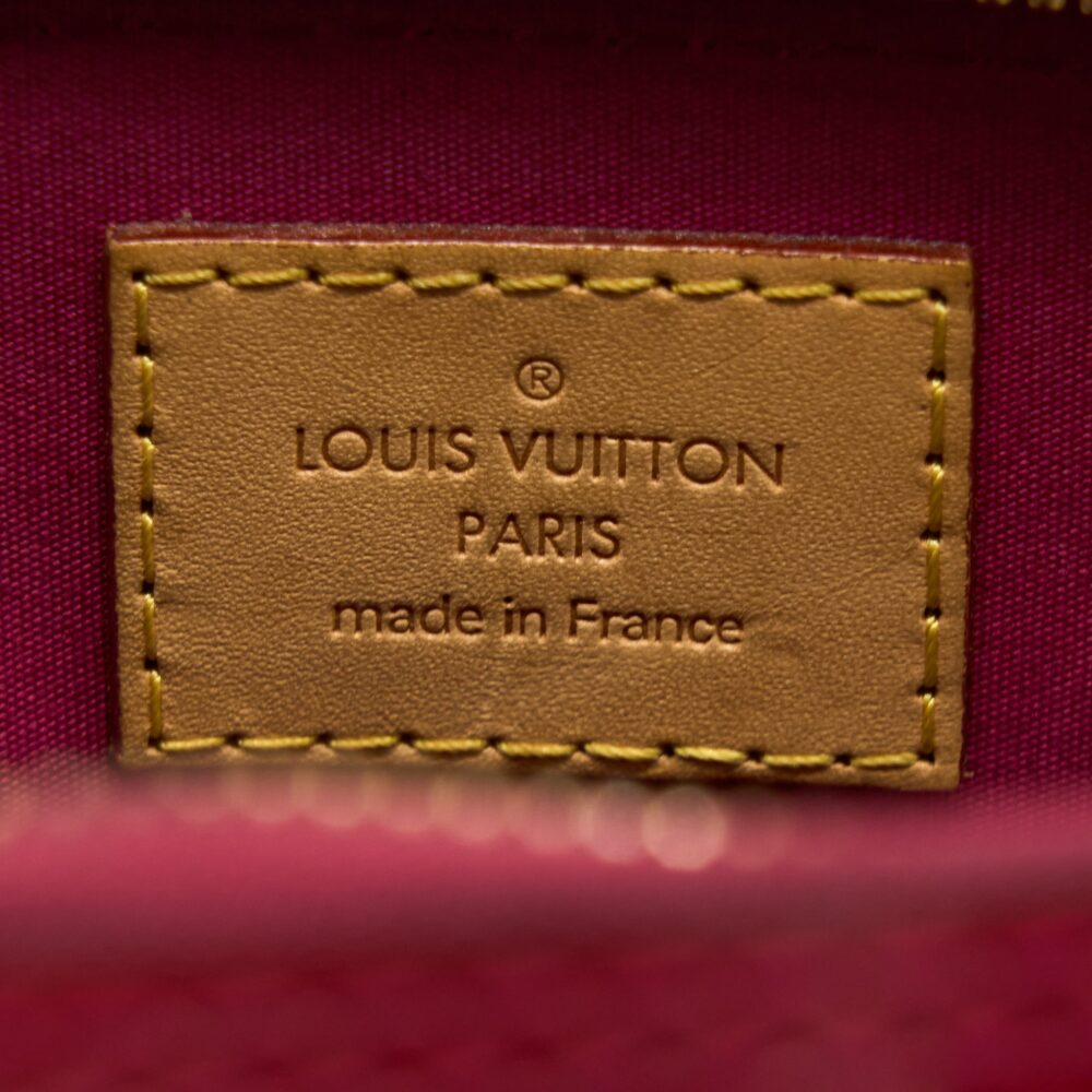 AAA Replica Louis Vuitton LV ALMA BB VERNIS ROSE INDIAN GHW