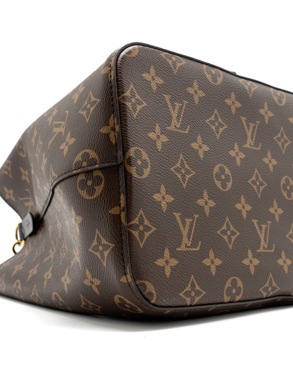 AAA Replica Louis Vuitton LV NEONOE MONOGRAM CANVAS BLACK GHW (NEW VERSION)