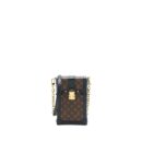AAA Replica Louis Vuitton LV VERTICAL TRUNK POCHETTE WITH CHAIN MONOGRAM CANVAS GHW