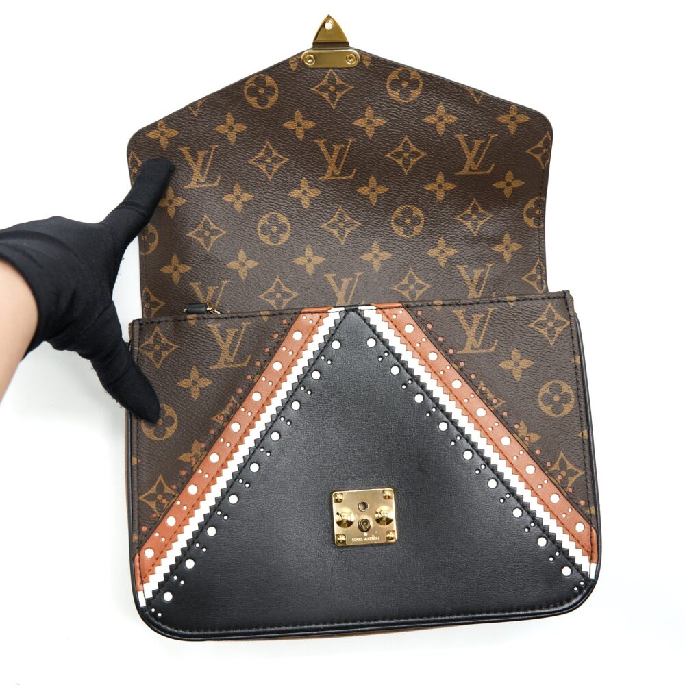 AAA Replica Louis Vuitton LV POCHETTE MÉTIS LIMITED EDITION BROGUE GHW