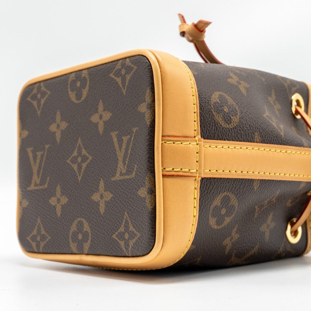 AAA Replica Louis Vuitton LV NANO NOE MONOGRAM CANVAS GHW