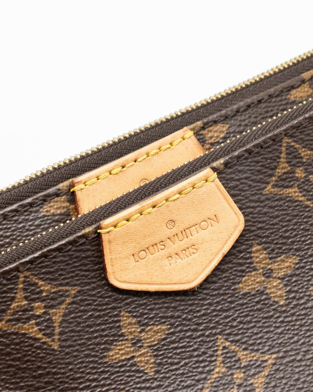 AAA Replica Louis Vuitton LV MULTI POCHETTE ROSE CLAIR STRAP MONOGRAM CANVAS GHW