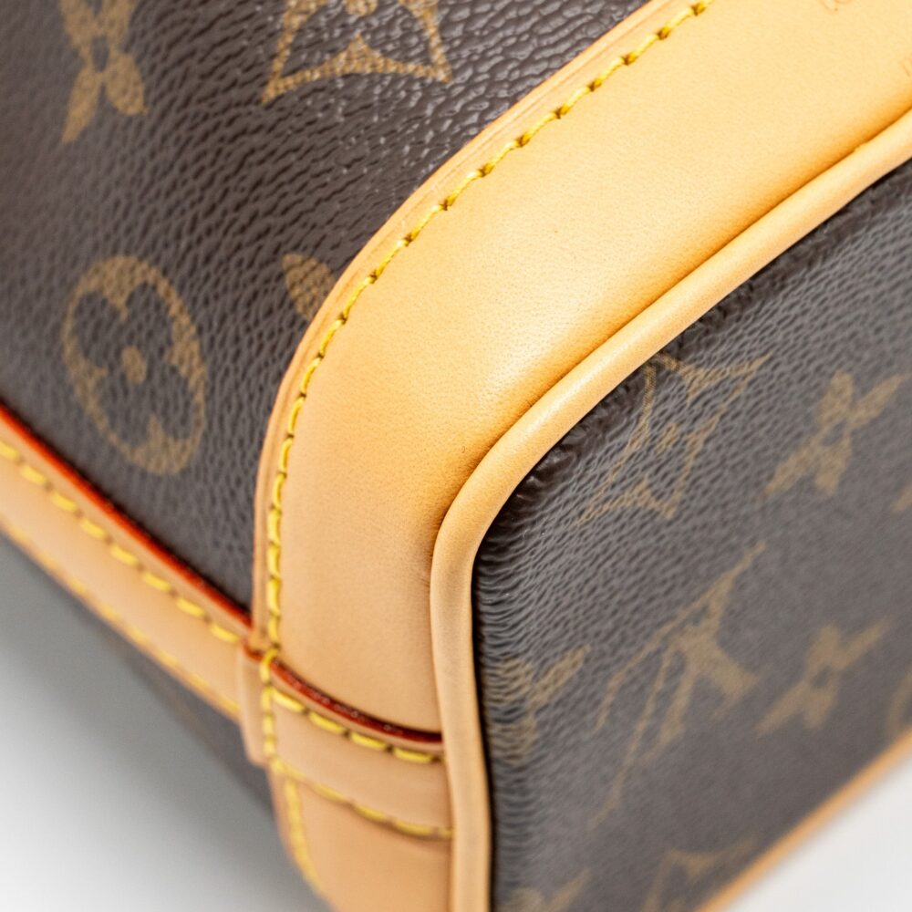 AAA Replica Louis Vuitton LV NANO NOE MONOGRAM CANVAS GHW