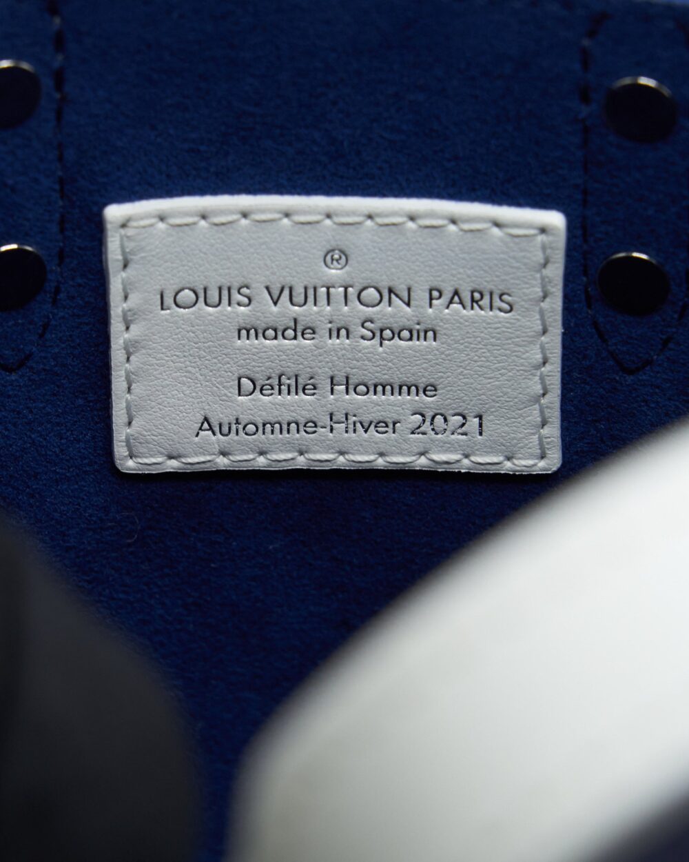 AAA Replica Louis Vuitton LV SAC PLAT XS BLUE SHW