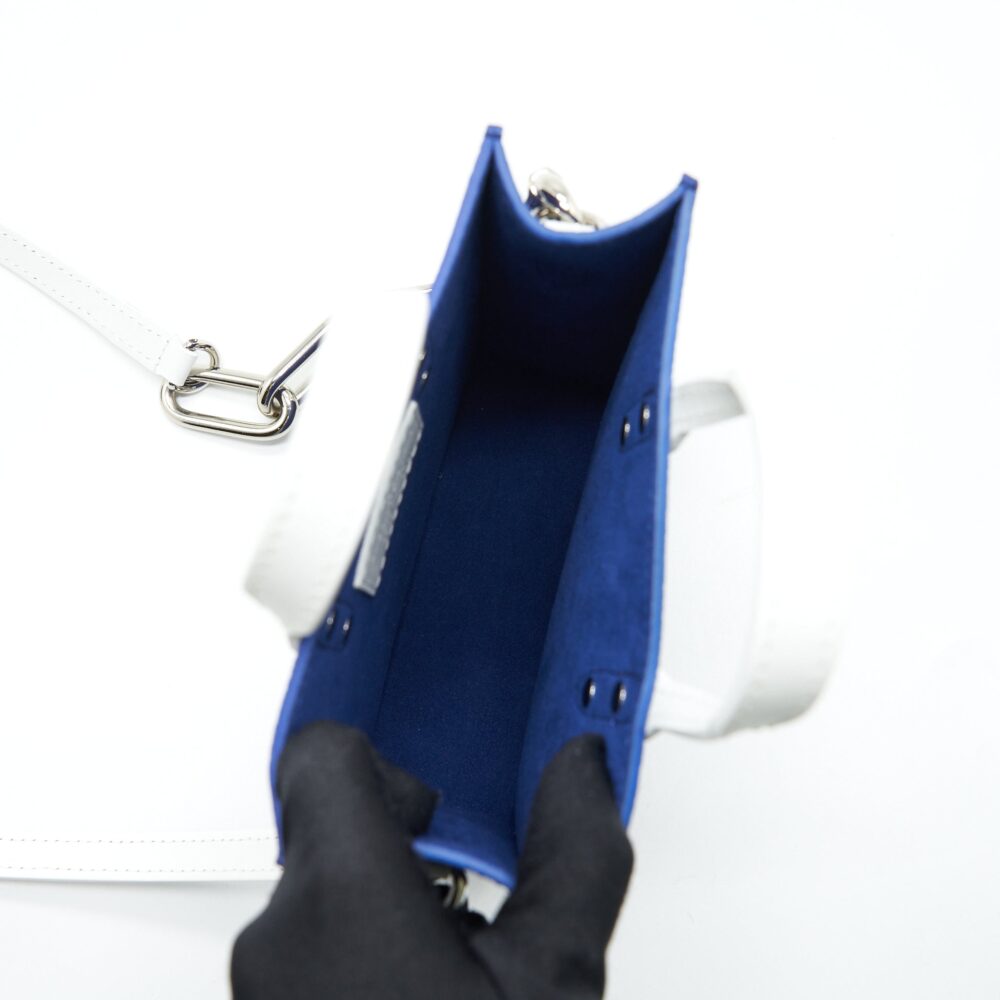 AAA Replica Louis Vuitton LV SAC PLAT XS BLUE SHW