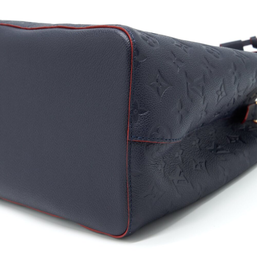 AAA Replica Louis Vuitton LV NEONOE MONOGRAM EMPREINTE MARINE ROUGE GHW