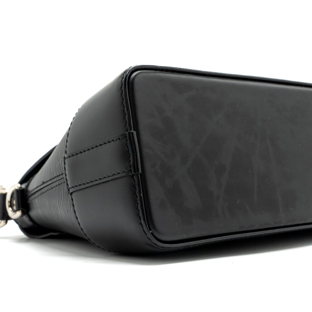 AAA Replica Louis Vuitton LV BAGATELLE PM EPI BLACK SHW