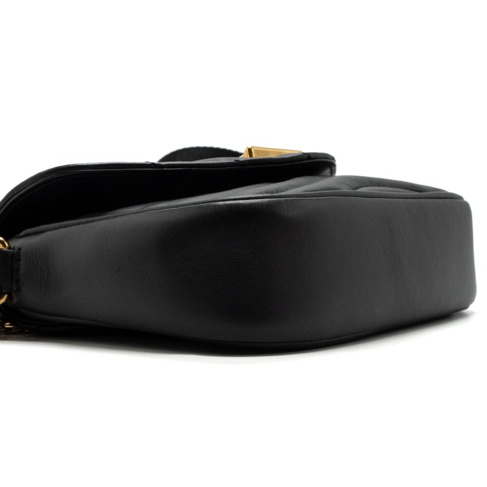 AAA Replica Louis Vuitton LV NEW WAVE MULTI POCHETTE CALFSKIN BLACK GHW