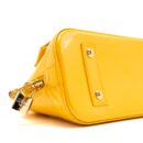 AAA Replica Louis Vuitton LV ALMA BB PATENT YELLOW LGHW