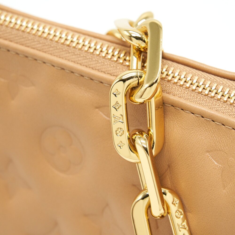 AAA Replica Louis Vuitton LV COUSSIN PM CAMEL