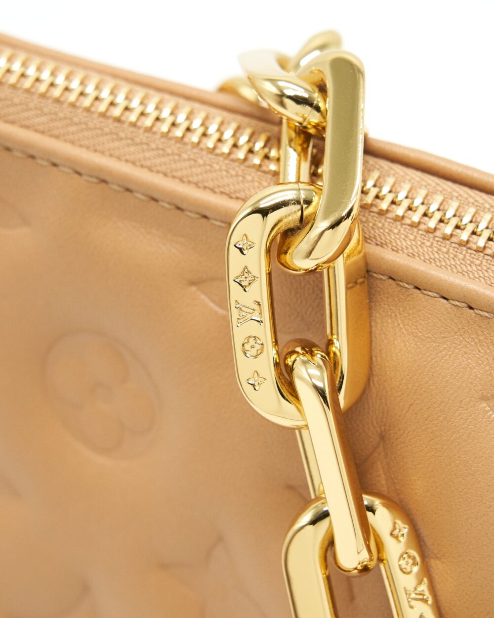 AAA Replica Louis Vuitton LV COUSSIN PM CAMEL