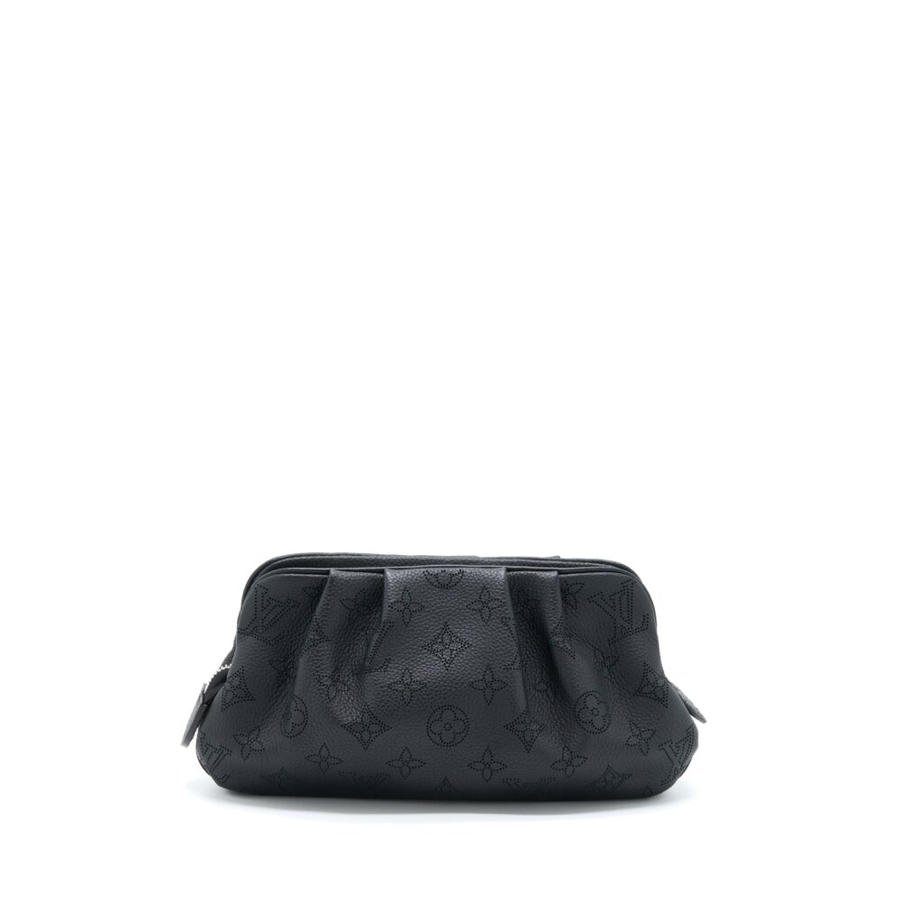 AAA Replica Louis Vuitton LV SCALA MINI POUCH CALFSKIN BLACK SHW