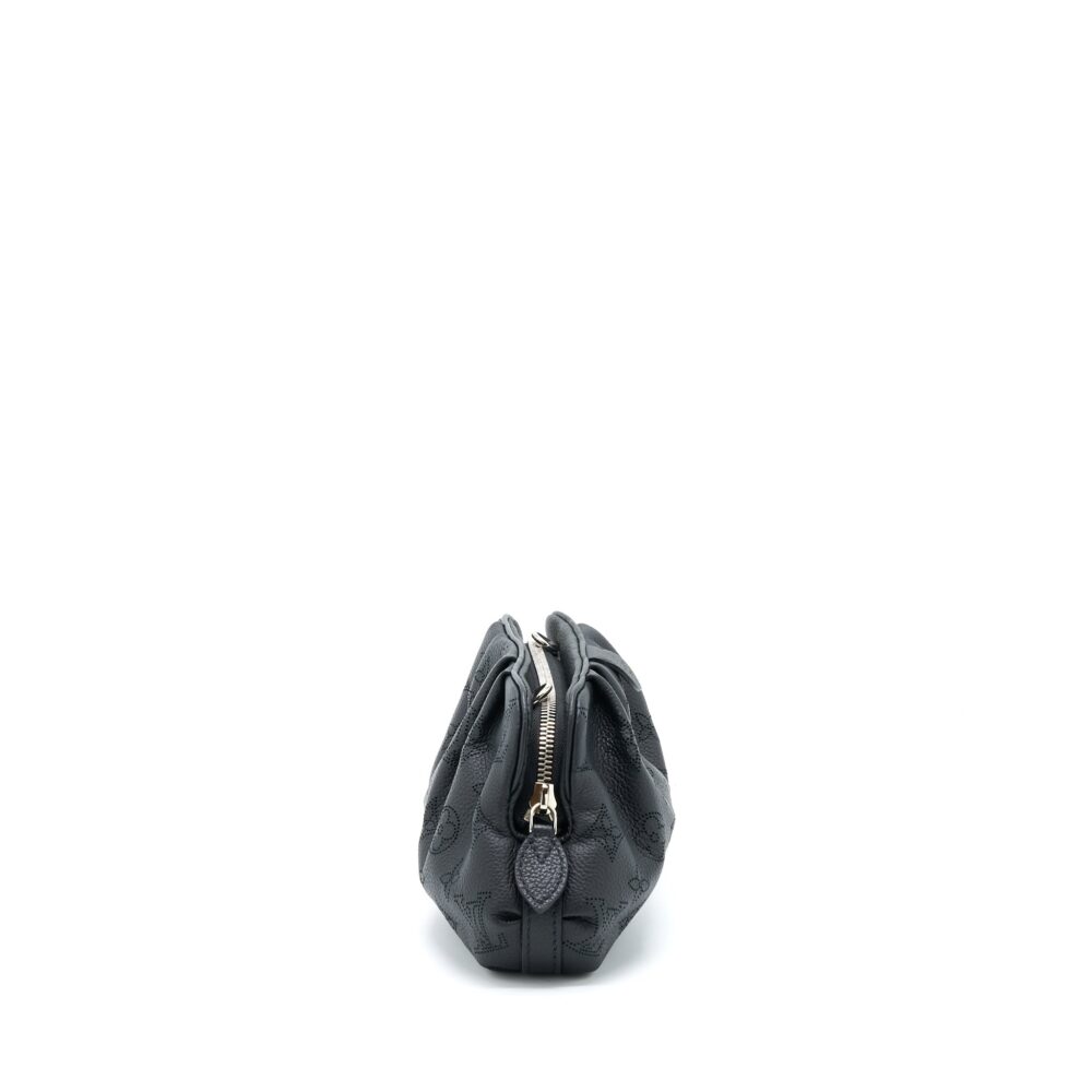 AAA Replica Louis Vuitton LV SCALA MINI POUCH CALFSKIN BLACK SHW