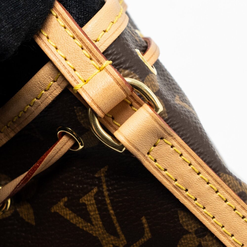 AAA Replica Louis Vuitton LV NANO NOE MONOGRAM CANVAS GHW
