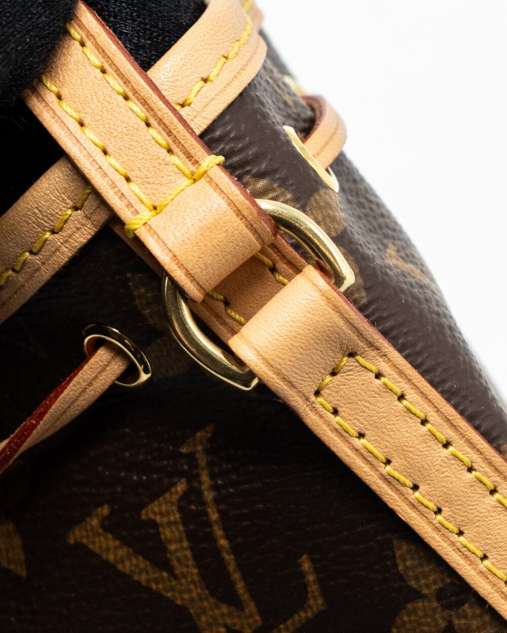 AAA Replica Louis Vuitton LV NANO NOE MONOGRAM CANVAS GHW