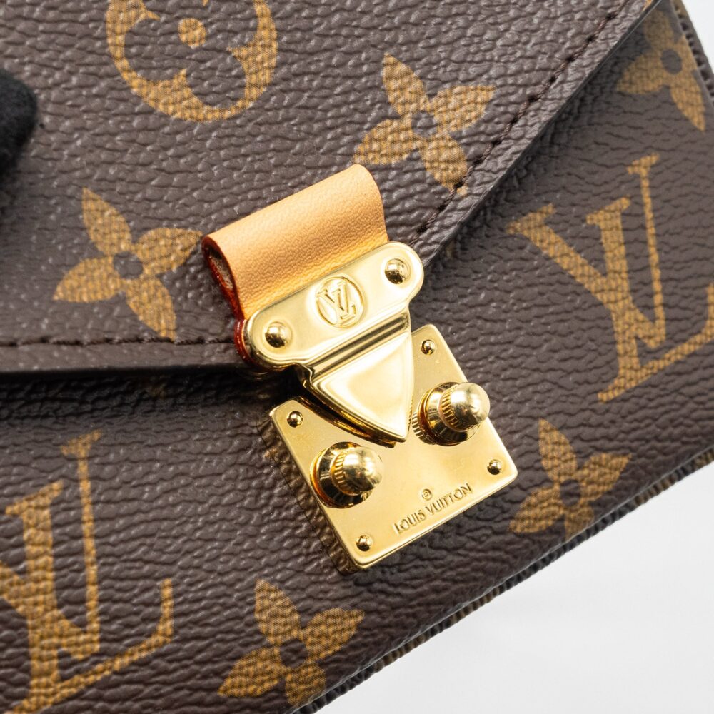 AAA Replica Louis Vuitton LV MICRO MÉTIS MONOGRAM CANVAS GHW