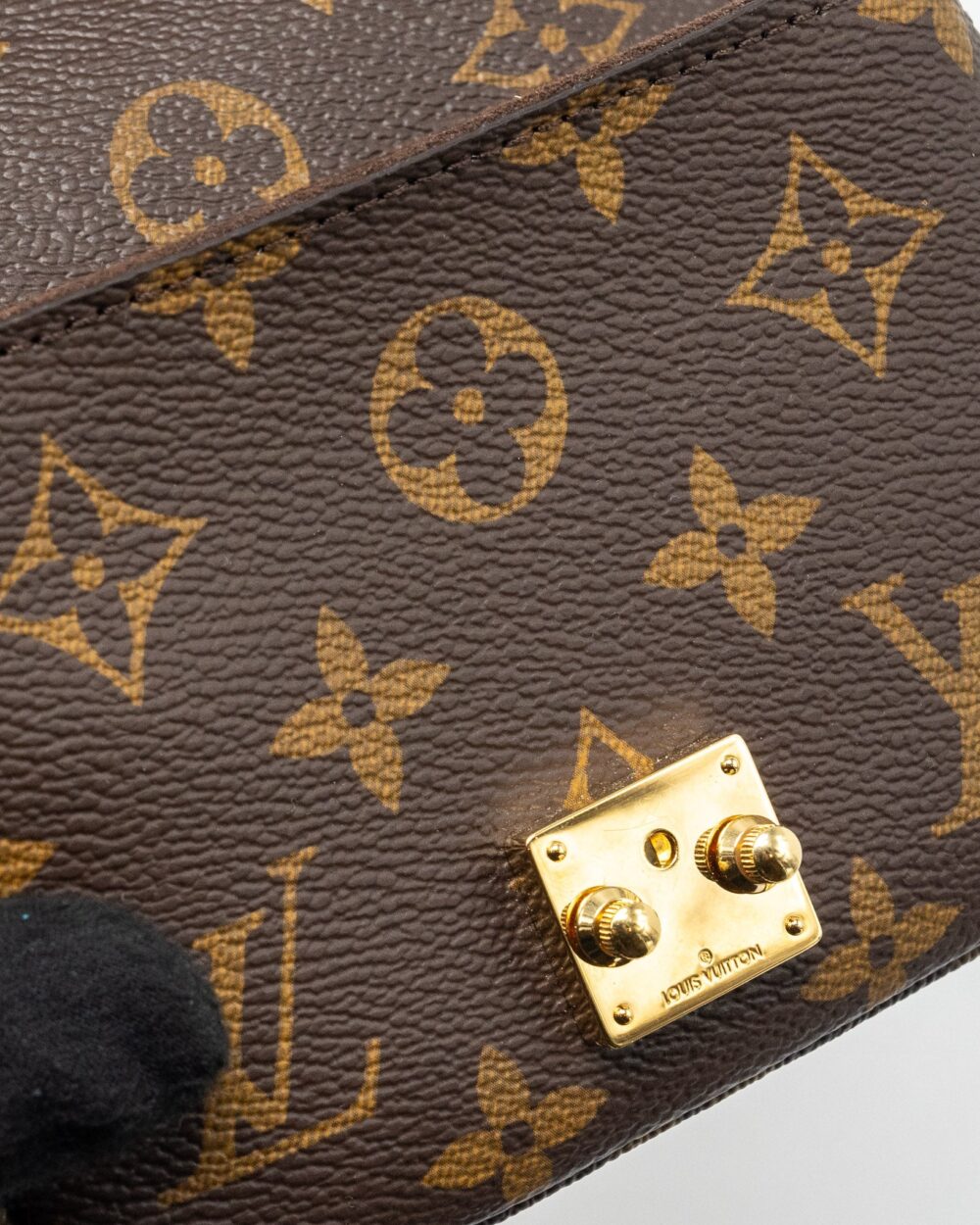 AAA Replica Louis Vuitton LV MICRO MÉTIS MONOGRAM CANVAS GHW