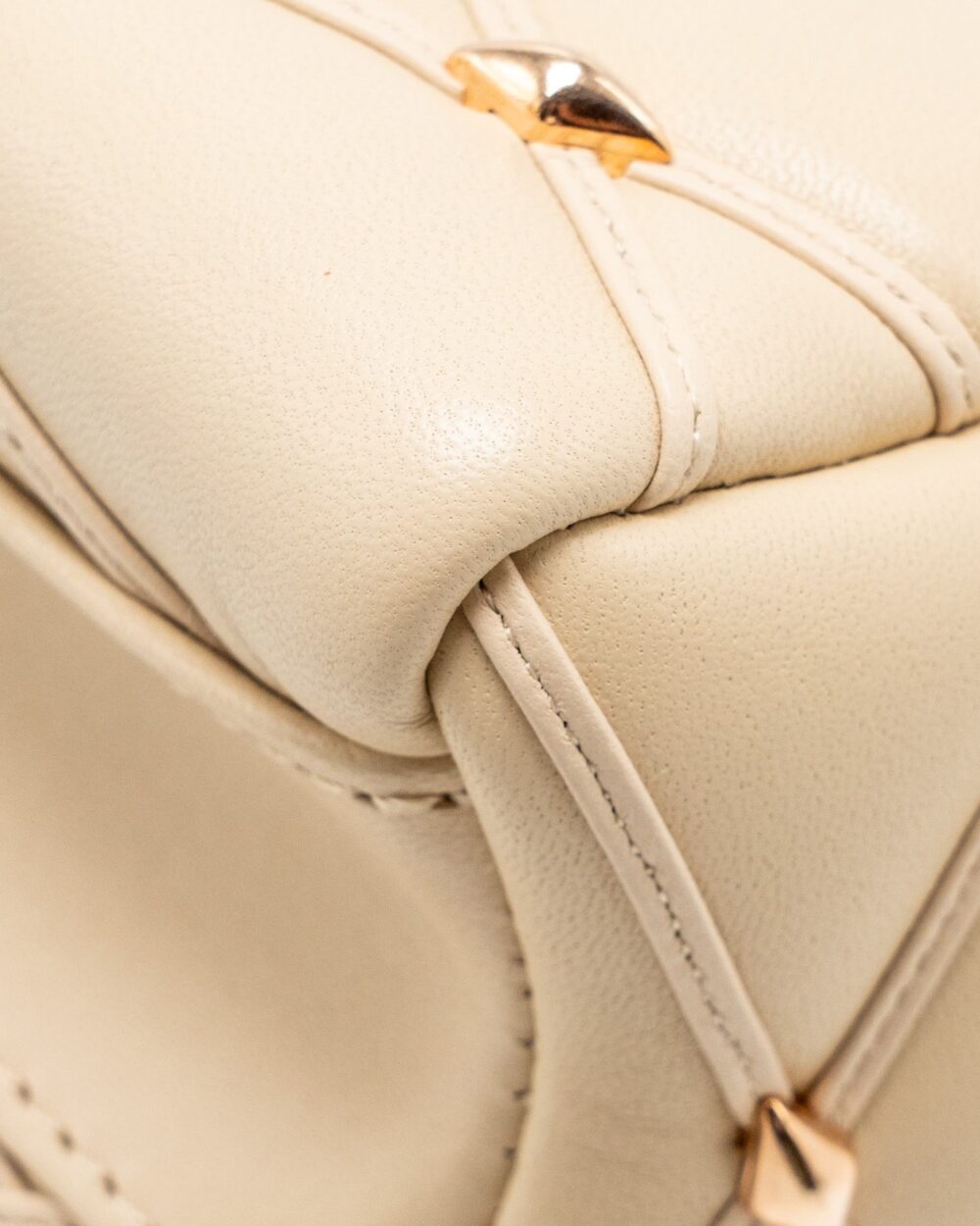 AAA Replica Louis Vuitton LV GO-14 MM LAMBSKIN BEIGE MULTICOLOUR HARDWARE