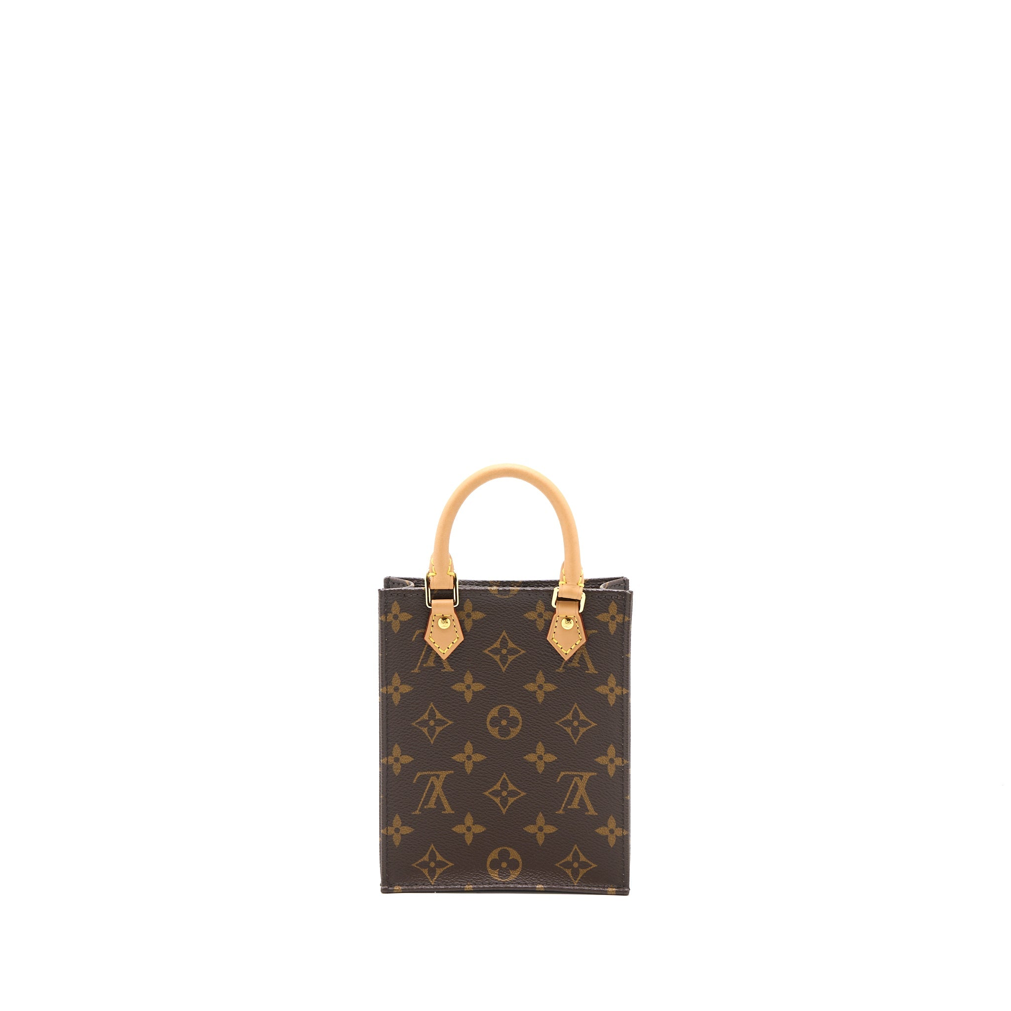 AAA Replica Louis Vuitton LV PETIT SAC PLAT MONOGRAM CANVAS GHW