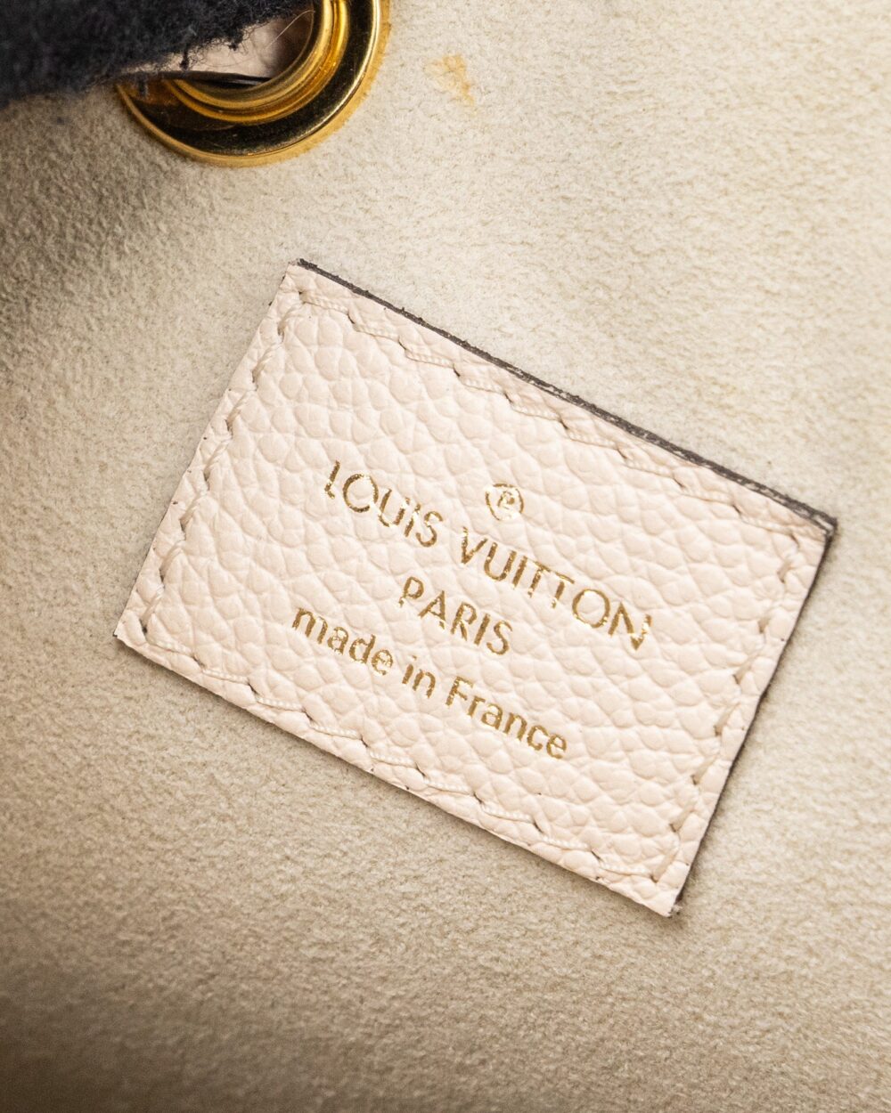 AAA Replica Louis Vuitton LV NEONOE BB EMPREINTE CREAM/ MULTICOLOUR GHW