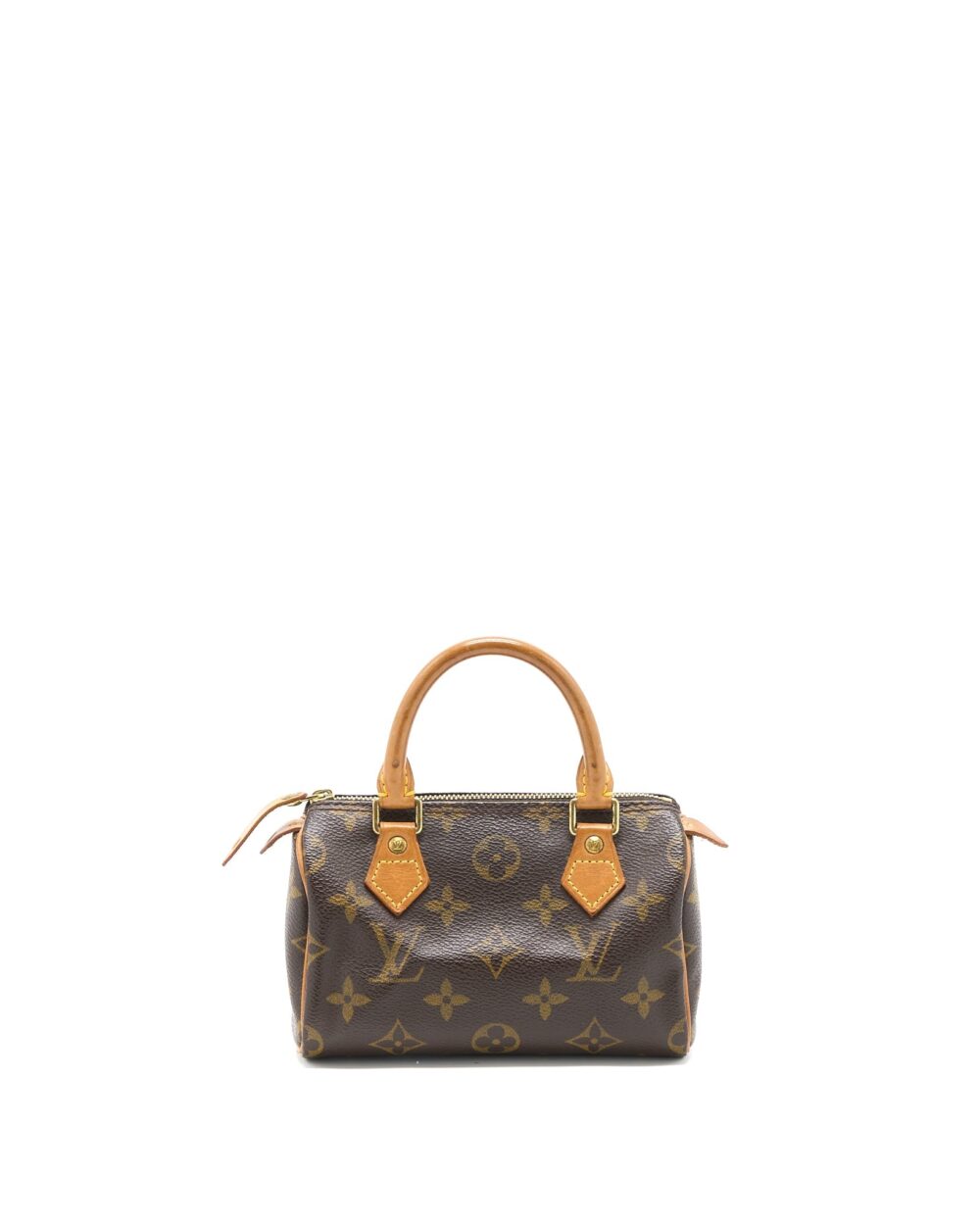 AAA Replica Louis Vuitton LV VINTAGE NANO SPEEDY MONOGRAM CANVAS GHW
