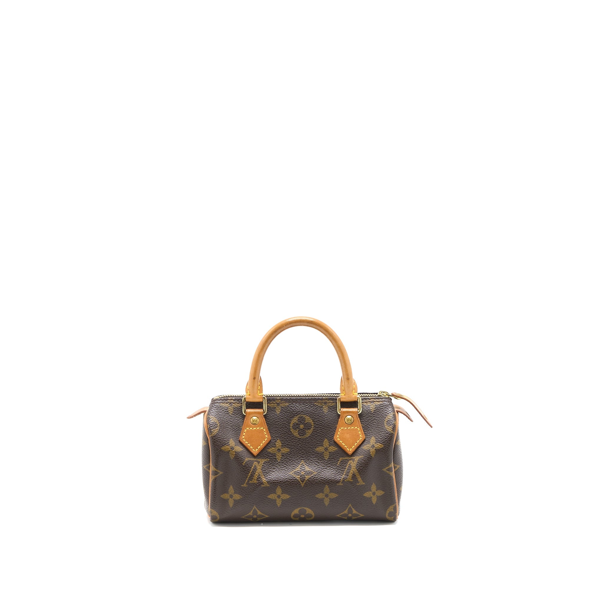 AAA Replica Louis Vuitton LV VINTAGE NANO SPEEDY MONOGRAM CANVAS GHW