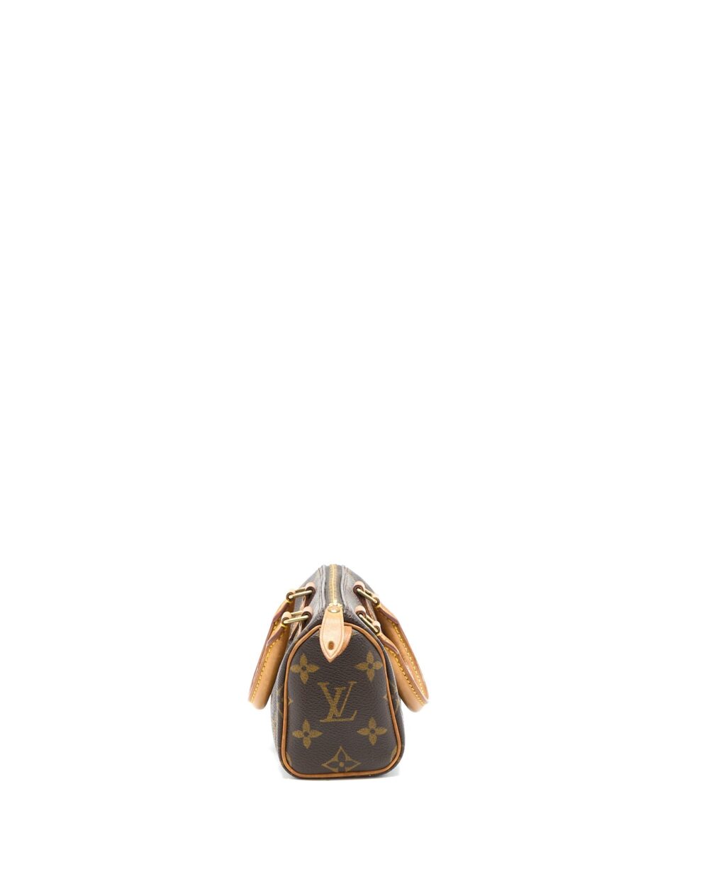 AAA Replica Louis Vuitton LV VINTAGE NANO SPEEDY MONOGRAM CANVAS GHW