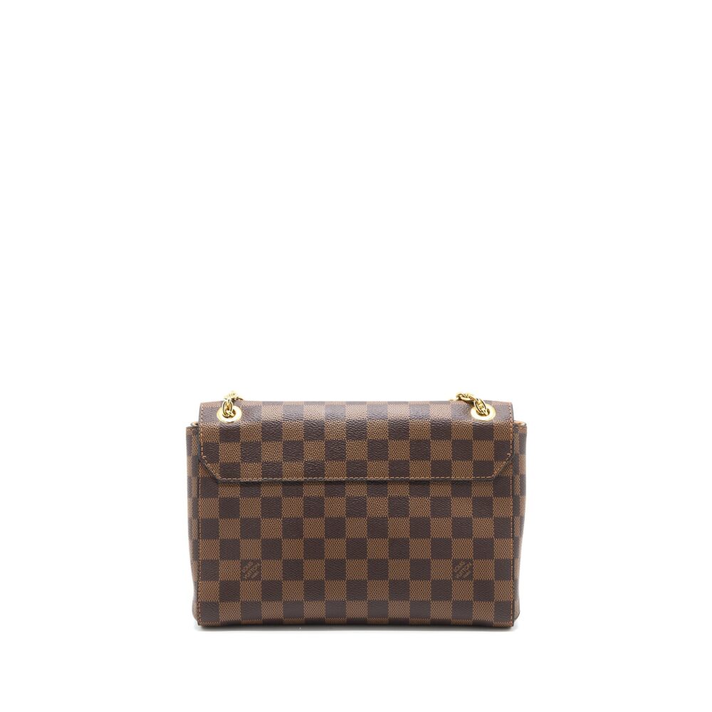 AAA Replica Louis Vuitton LV VAVIN PM DAMIER EBENE CANVAS BEIGE GHW