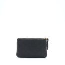 AAA Replica Louis Vuitton LV DOUBLE ZIP POCHETTE MONOGRAM EMPREINTE BLACK GHW