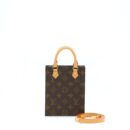 AAA Replica Louis Vuitton LV PETIT SAC PLAT MONOGRAM CANVAS GHW