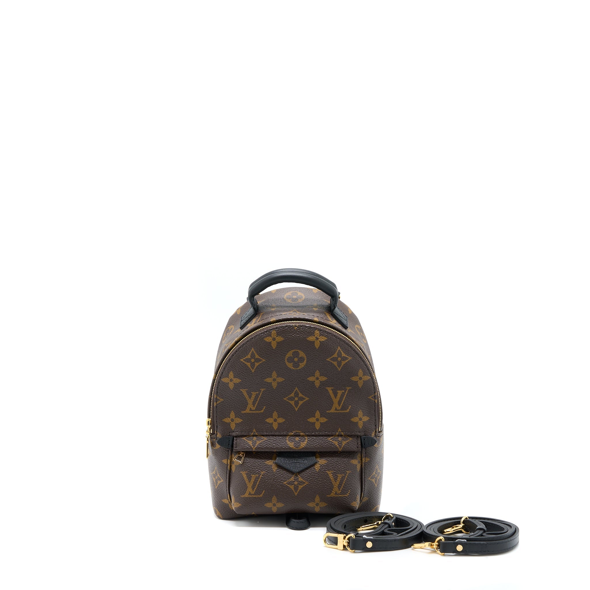 AAA Replica Louis Vuitton LV PALM SPRINGS MINI BACKPACK MONOGRAM CANVAS GHW (NEW VERSION)